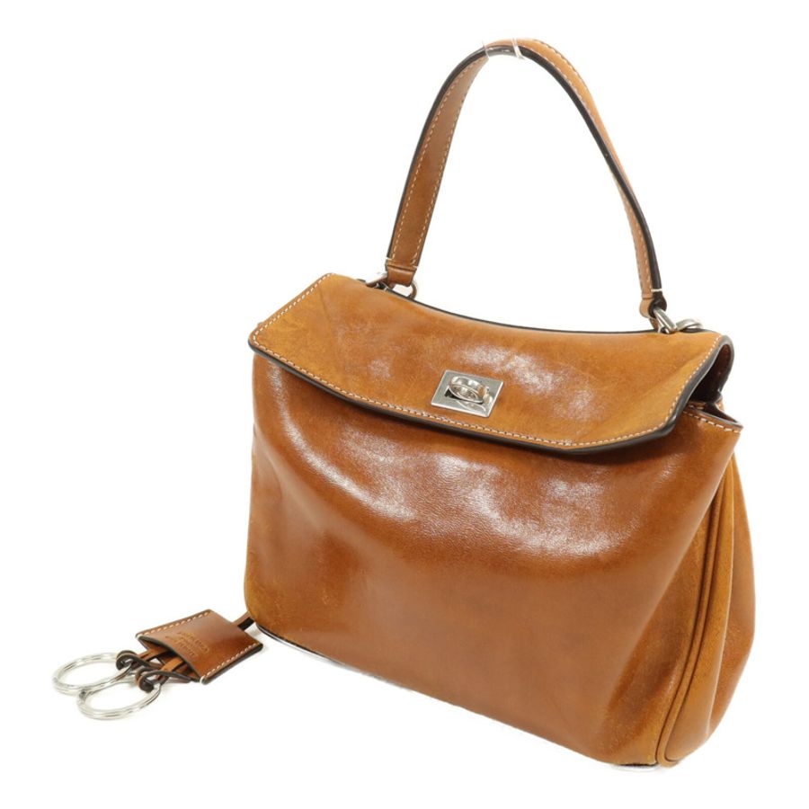 BALENCIAGA 牛皮皮革Mini Rodeo手挽肩背兩用袋-2