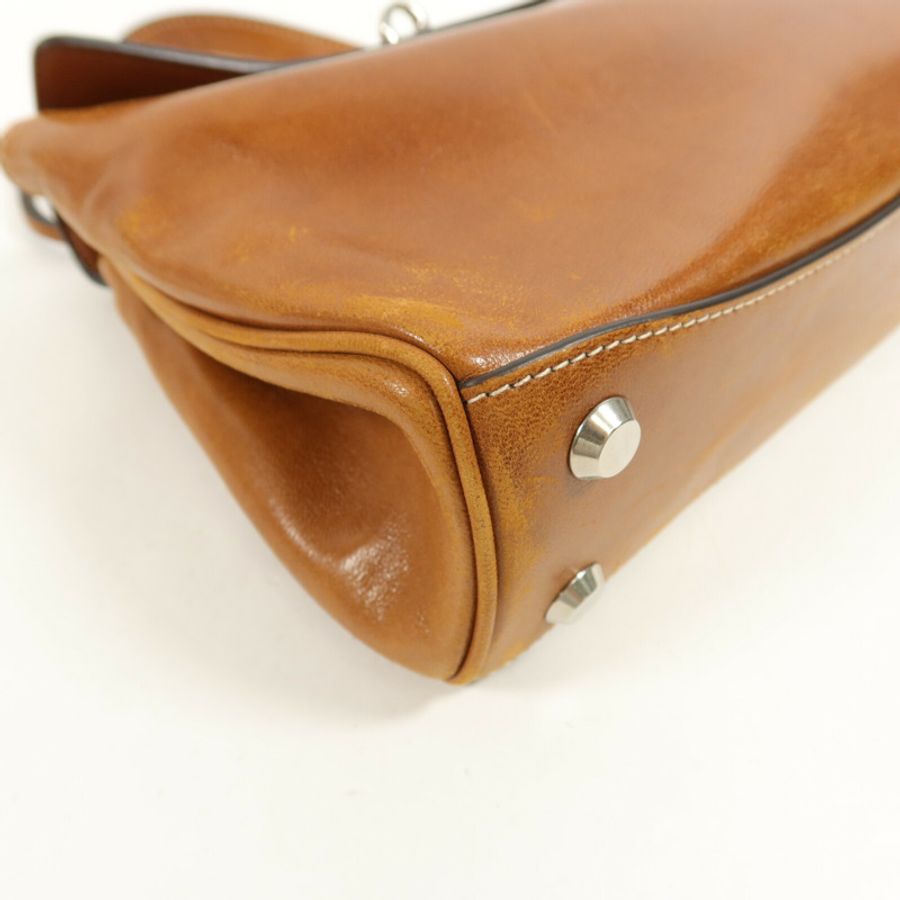 BALENCIAGA 牛皮皮革Mini Rodeo手挽肩背兩用袋-14