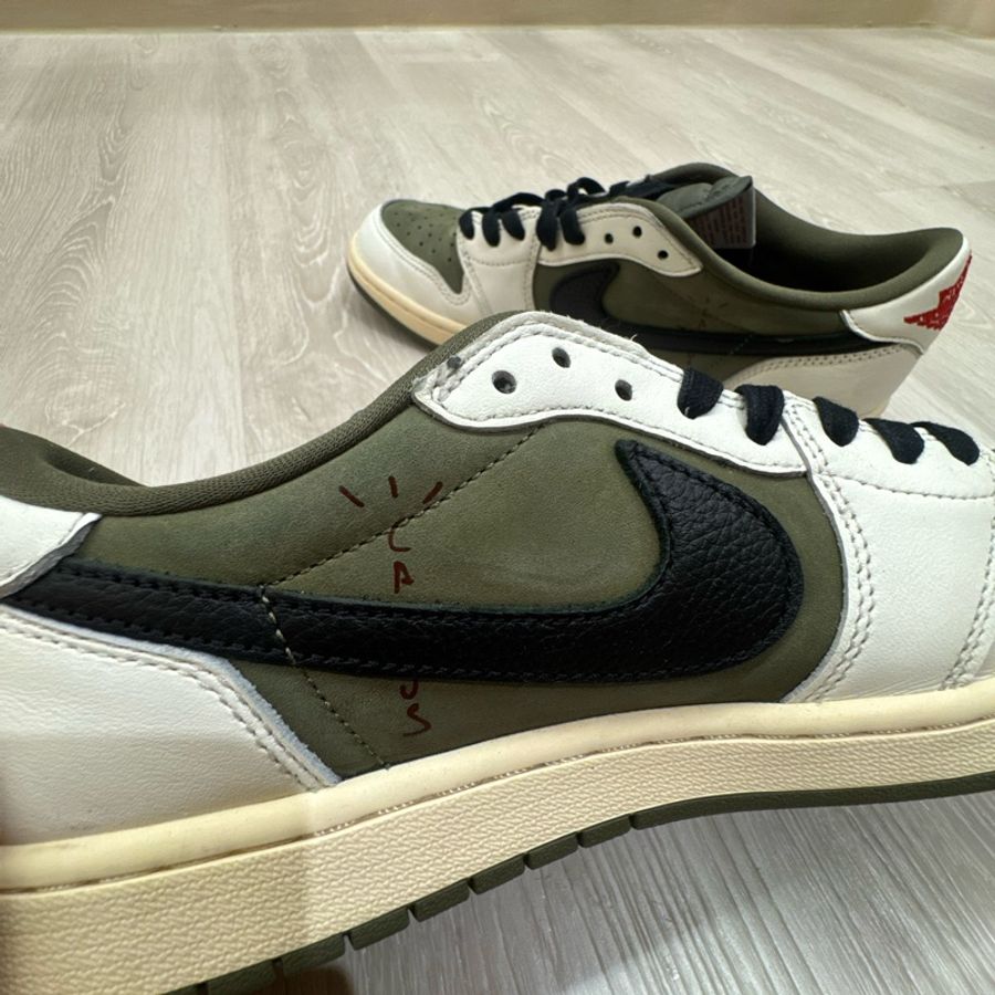 Air Jordan 1 Low OG SP x Travis Scott Medium Olive-3