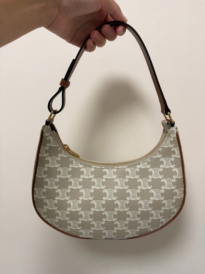 Celine Ava bag 腋下包包 腋下手袋 燕麥色-0