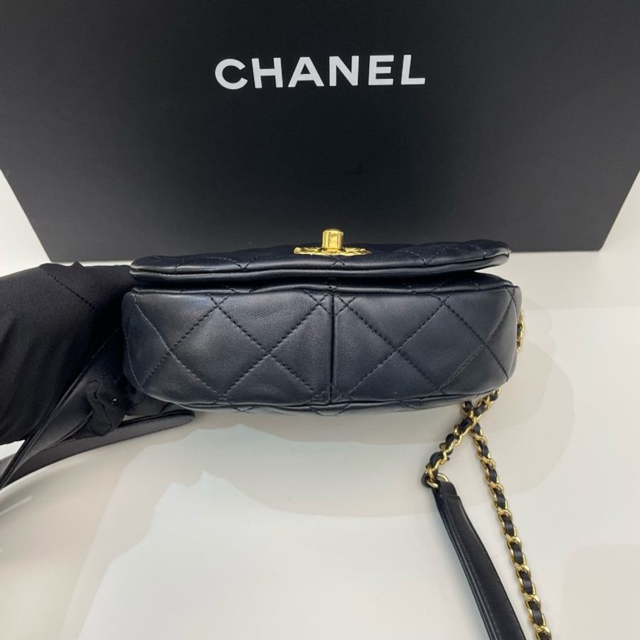 Chanel香奈兒 馬鞍郵差包 晶片-5