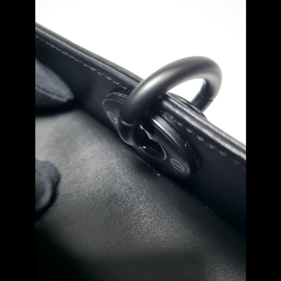 Dior 黑色Medium Lady D Joy Bag-16