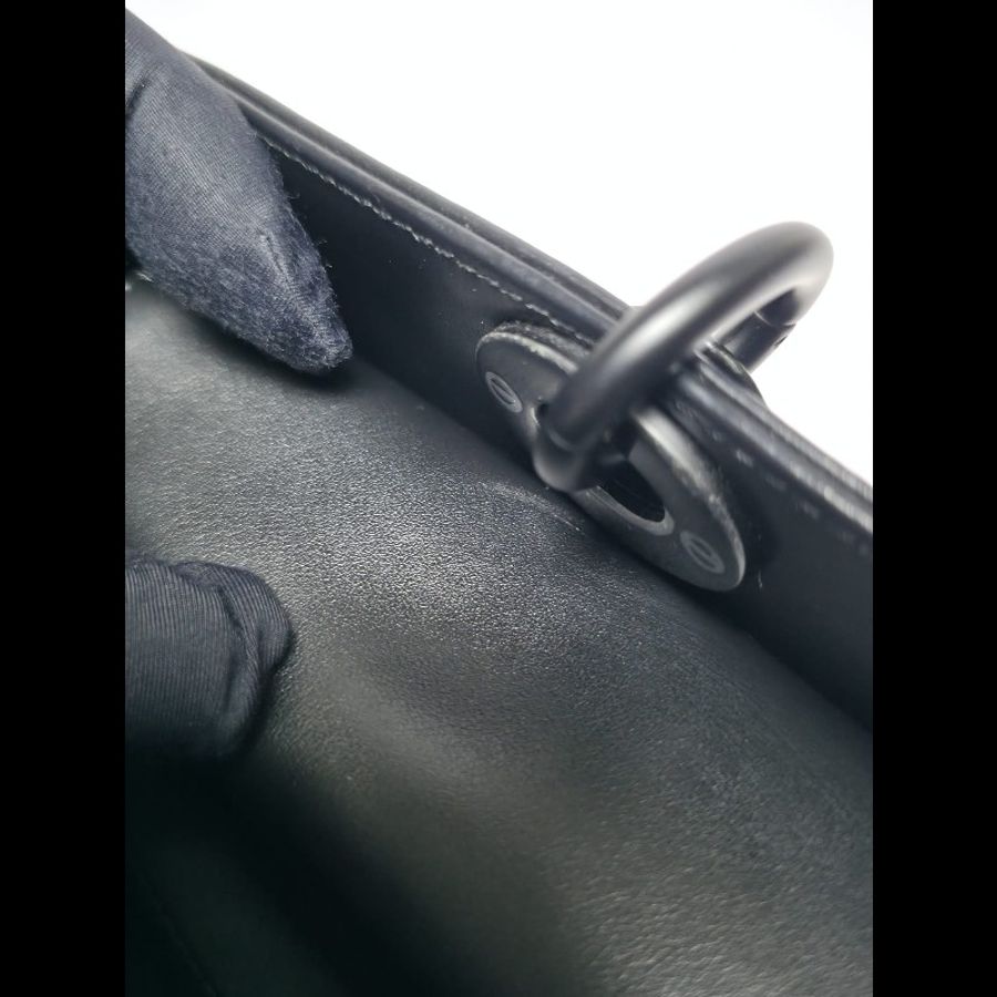 Dior 黑色Medium Lady D Joy Bag-17