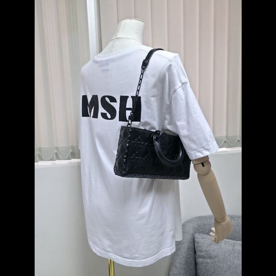 Dior 黑色Medium Lady D Joy Bag-30