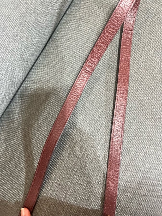 GUCCI MINI BAG Ophidia緹花拉鍊#肩背#斜背包(酒紅色)-28