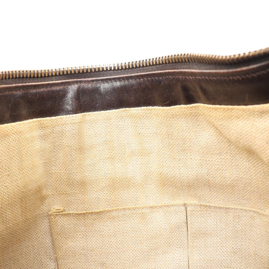 GUCCI 古馳 Secret Hobo 肩背包 烏木色 帆布 223949-11