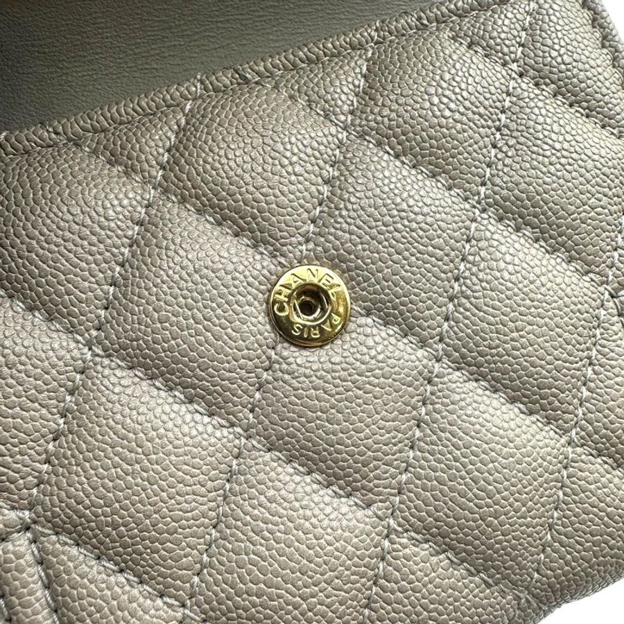 【美收精品】CHANEL Boy 口蓋短夾 C-817【隔月月中將轉賣至日本 上架期限30天】-11