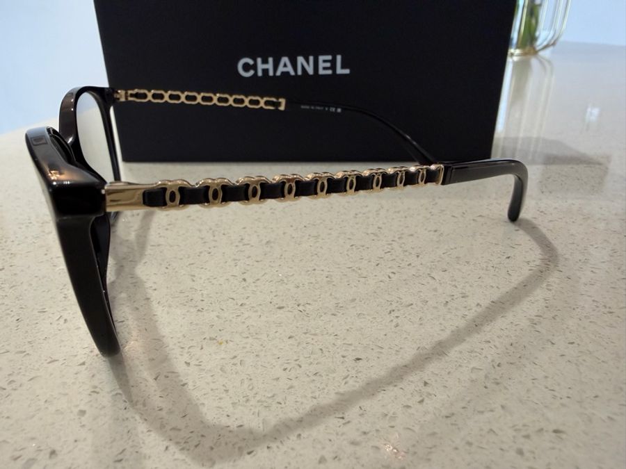 ❤️全新全配❤️Chanel雙C鏈腳平光眼鏡-2