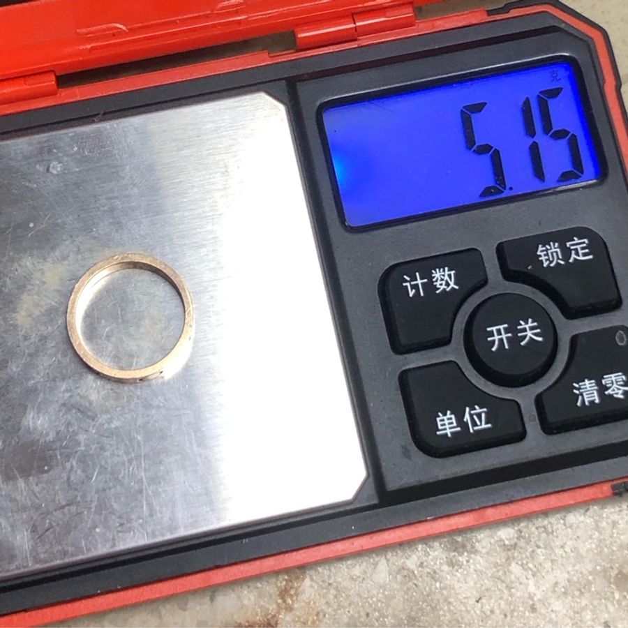 Cartier卡地亞 LOVE系列寬版戒指 18K玫瑰金 52碼-4