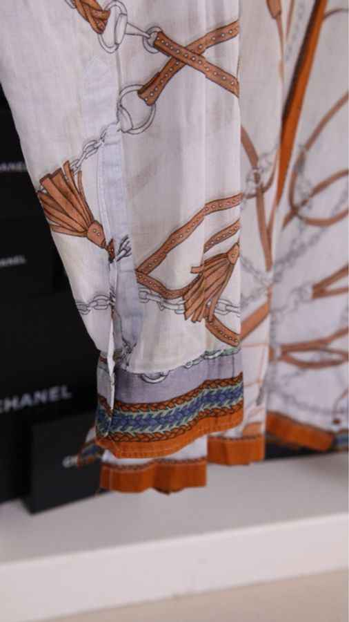 Gucci 00年秀款棕色抽绳图案衬衫上衣外套-7
