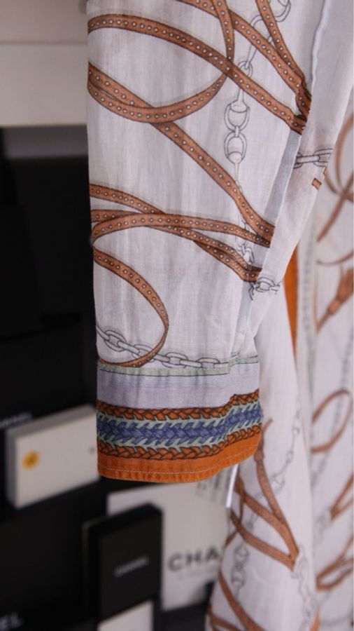 Gucci 00年秀款棕色抽绳图案衬衫上衣外套-23