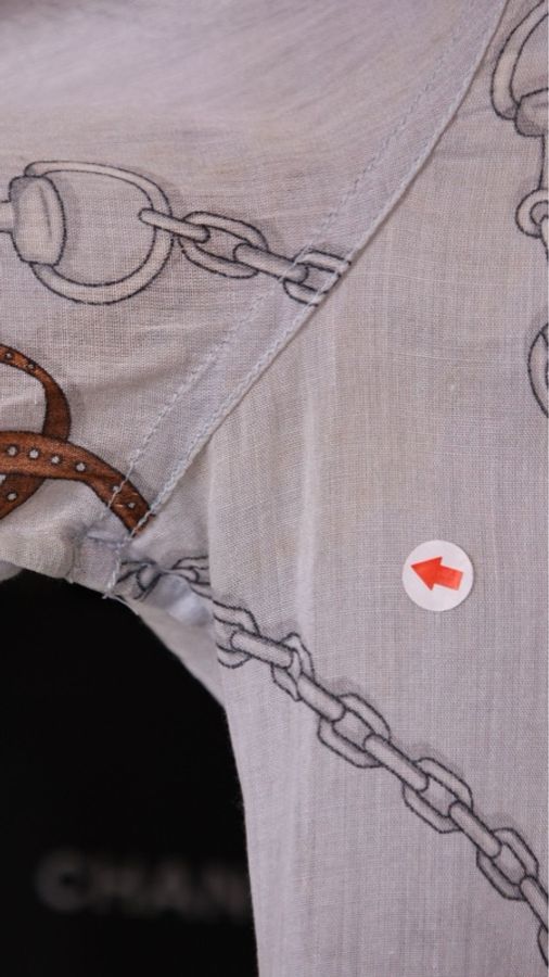 Gucci 00年秀款棕色抽绳图案衬衫上衣外套-38
