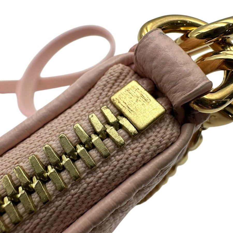 【美收精品】Louis Vuitton 粉色Easy Pouch On Strap 手袋 C-824【隔月月中將轉賣至日本 上架期限30天】-12