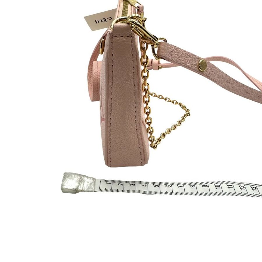 【美收精品】Louis Vuitton 粉色Easy Pouch On Strap 手袋 C-824【隔月月中將轉賣至日本 上架期限30天】-15