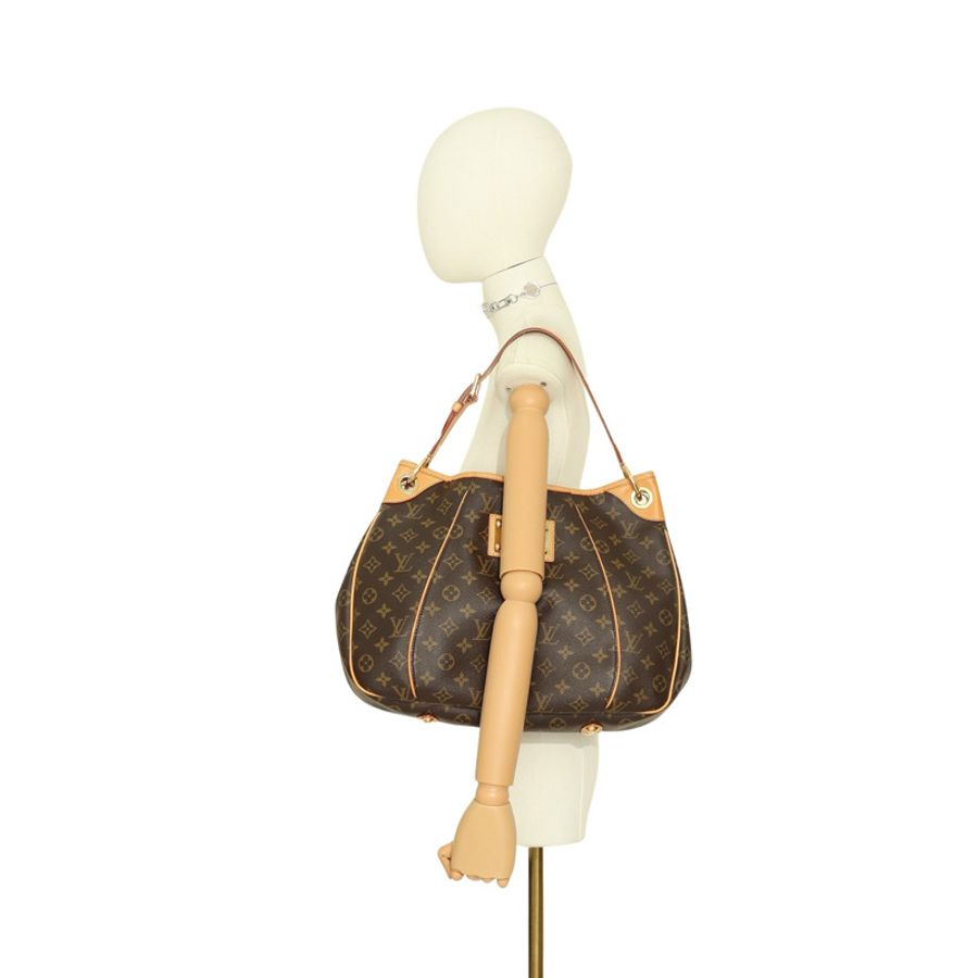 LOUIS VUITTON LV 路易威登 Galliera PM 肩背包 棕色 原花帆布 M56382-6