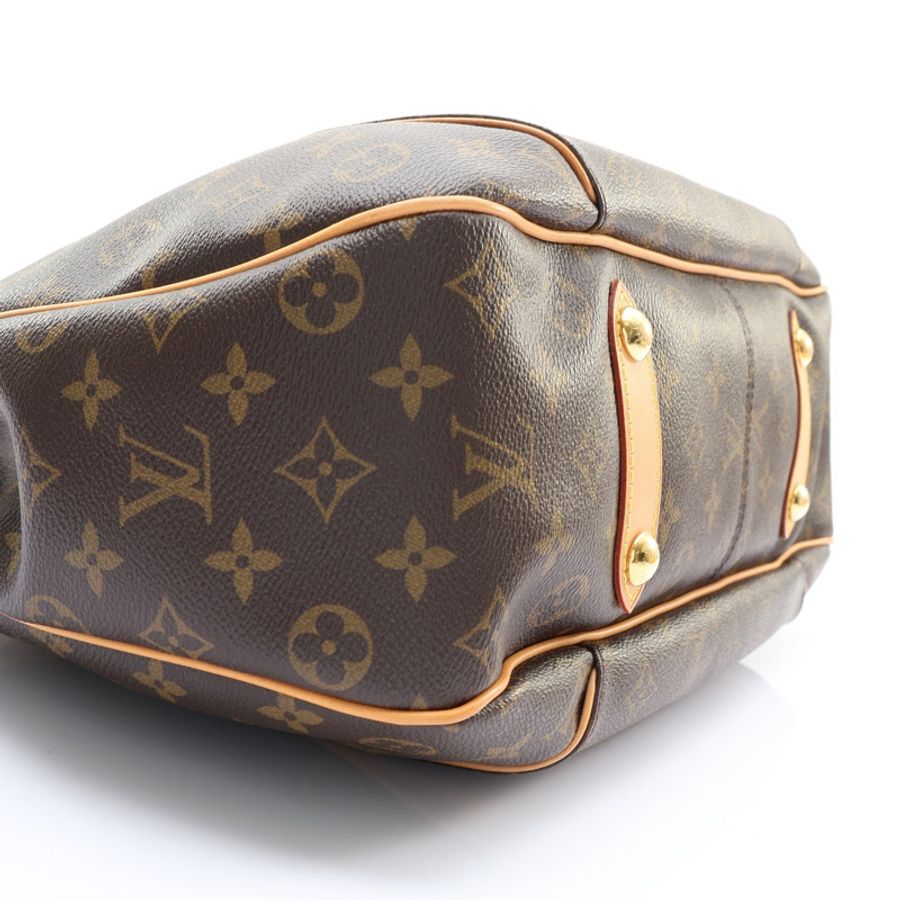 LOUIS VUITTON LV 路易威登 Galliera PM 肩背包 棕色 原花帆布 M56382-8