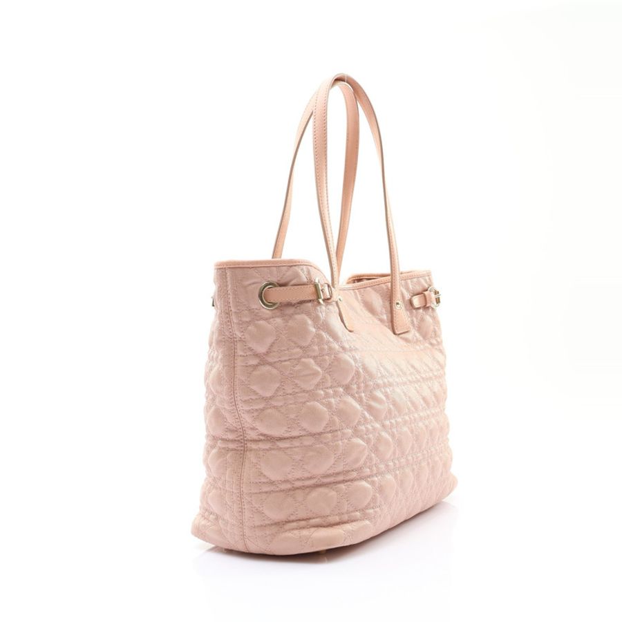 Dior 迪奧 Panarea Tote 手提包 粉色 帆布-1