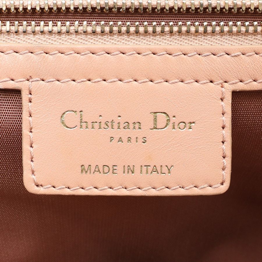 Dior 迪奧 Panarea Tote 手提包 粉色 帆布-3