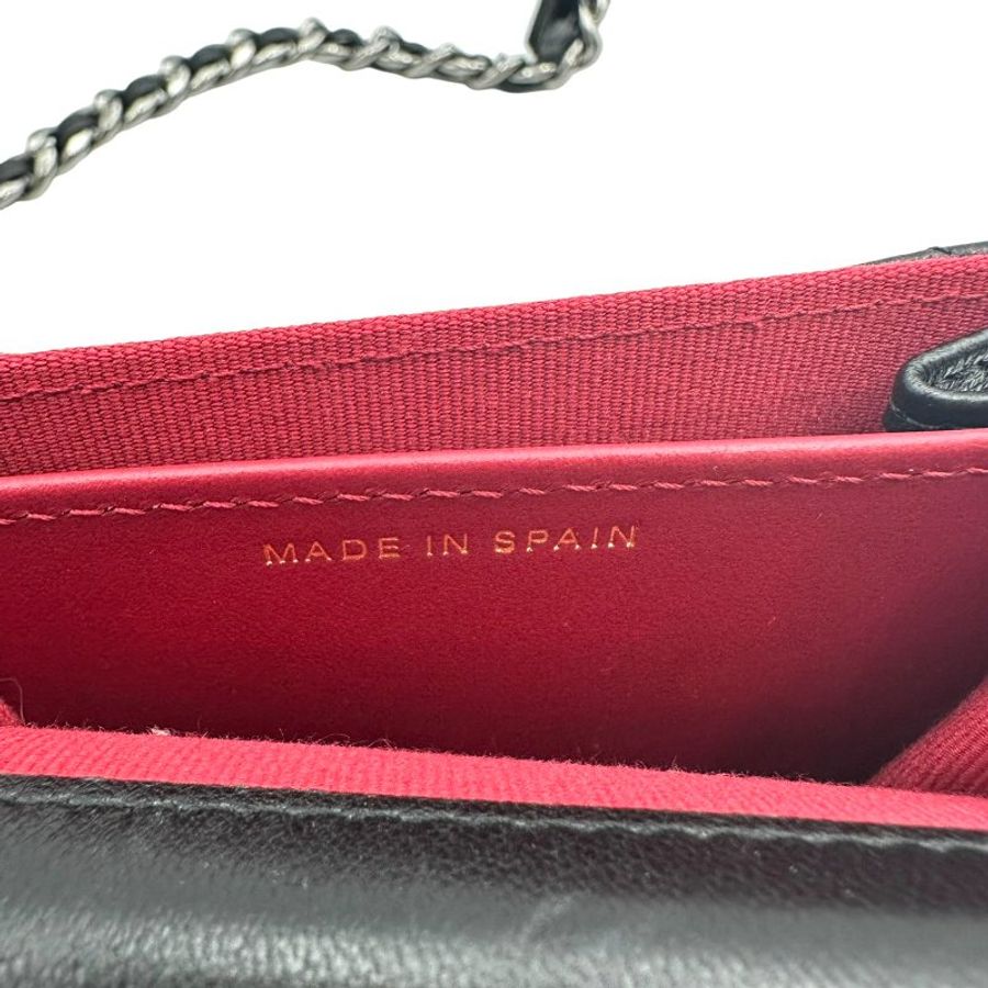 【美收精品】CHANEL 黑色19系列鍊條包 C-822【隔月月中將轉賣至日本 上架期限30天】-9