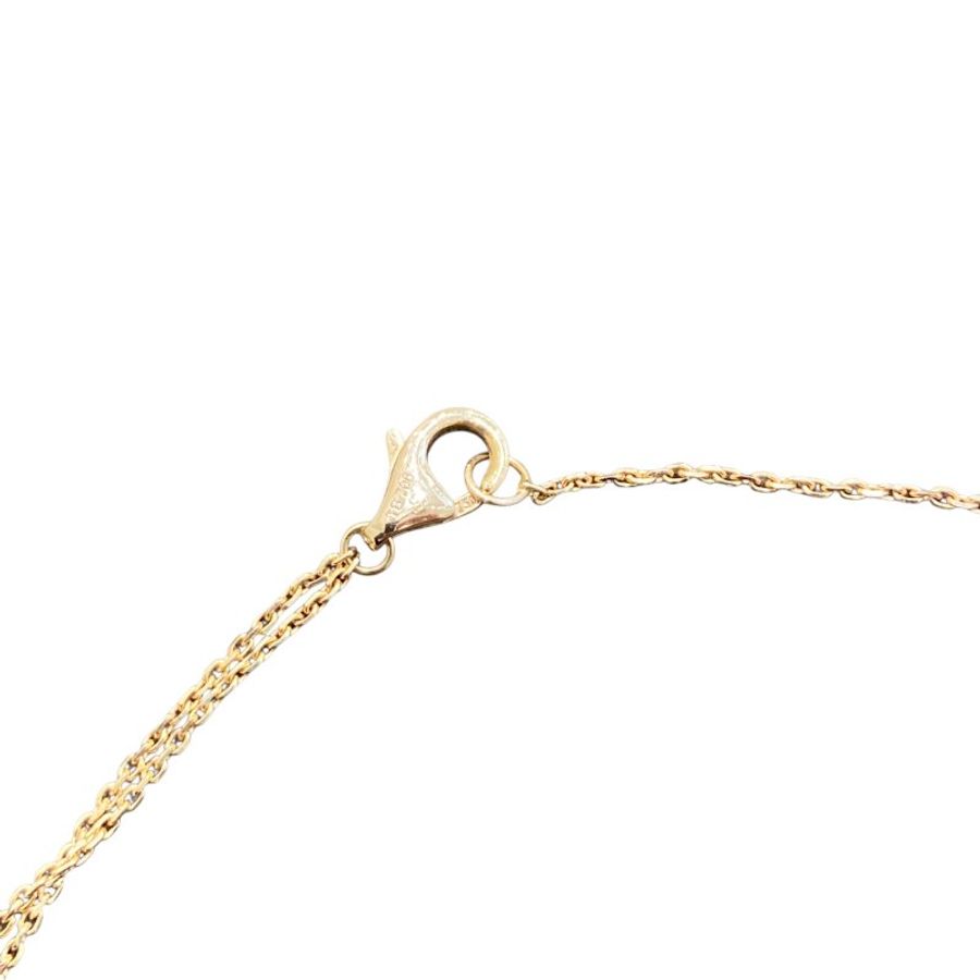 CARTIER 卡地亞 TRINITY NECKLACE 三環項鍊 K18PG 4.15g-2