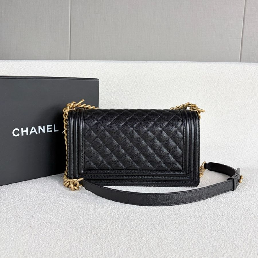 Chanel香奈兒中號鏈條包 荔枝皮 尺寸25*15*7-2