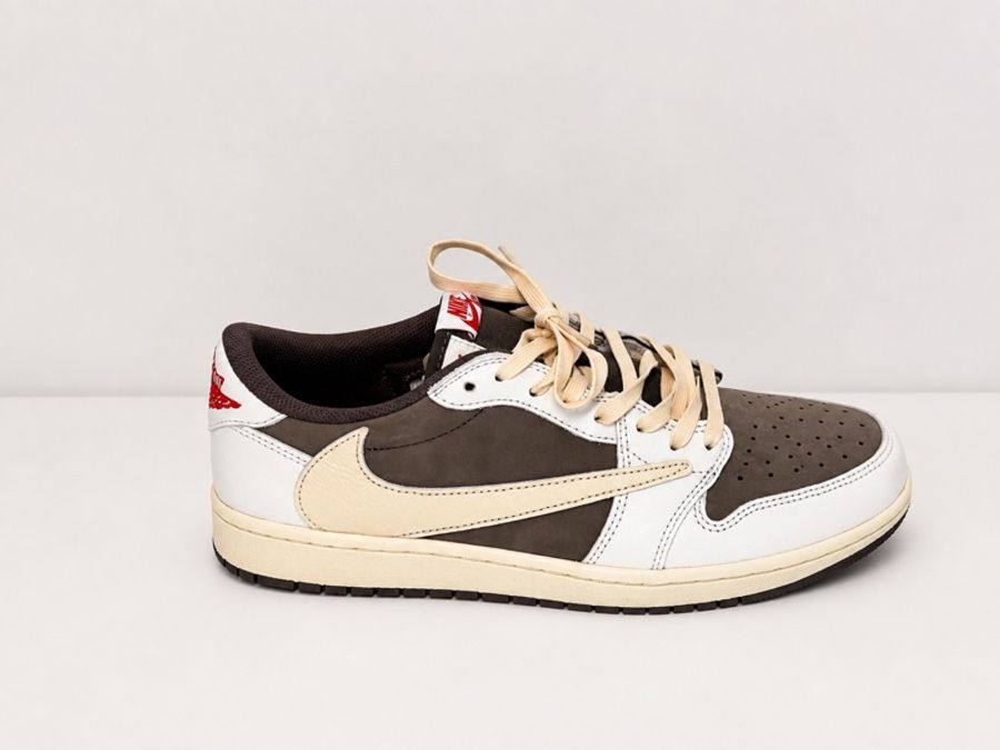 全新Travis Scott x Air Jordan 1 Low OG倒鉤摩卡-3