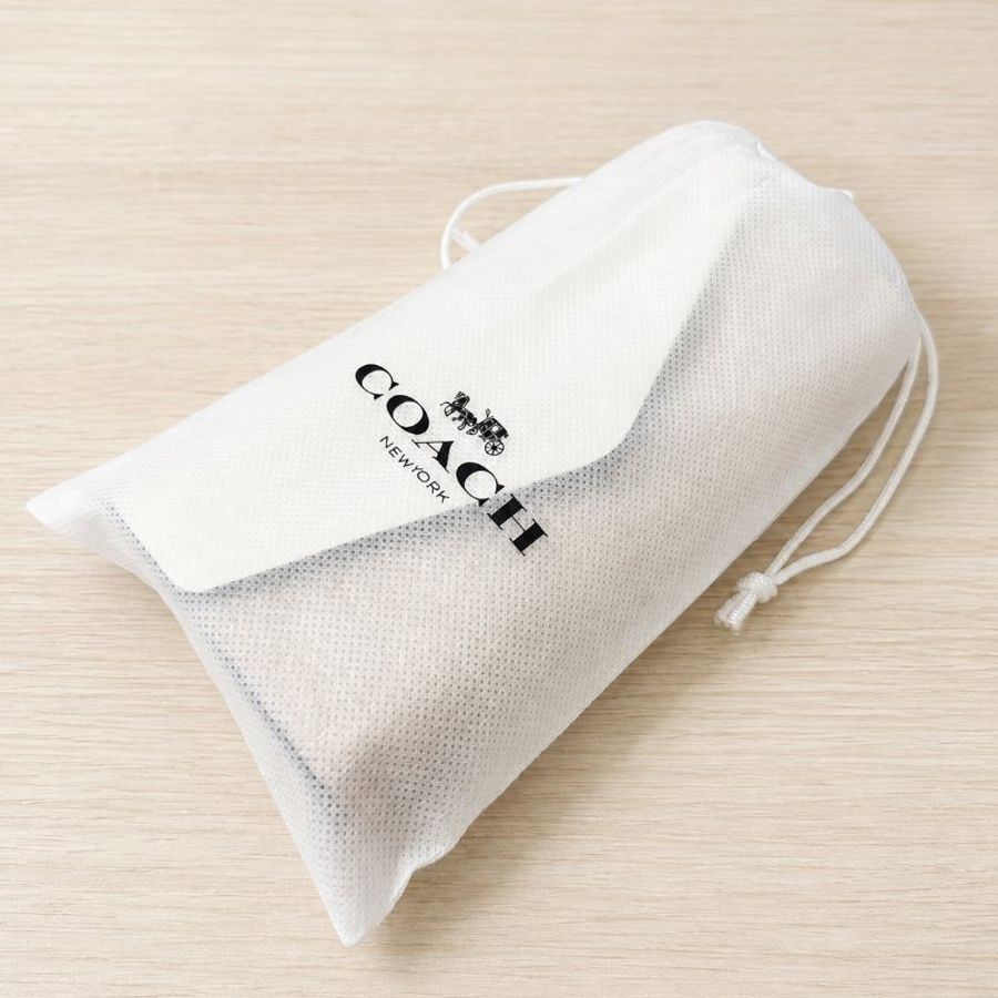 Coach outlet款 淺色老花長夾-4