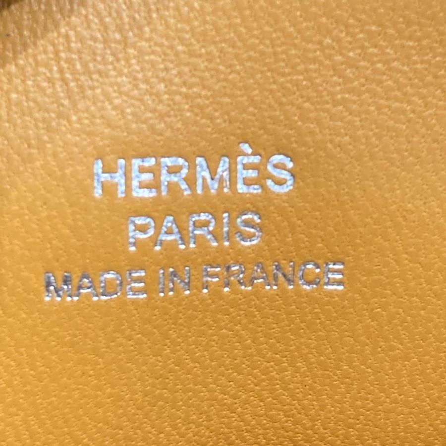HERMES 愛馬仕 In-the-Loop belt bag 豬鼻腰包 H080211CK 檸檬黃 小牛皮 銀釦-8