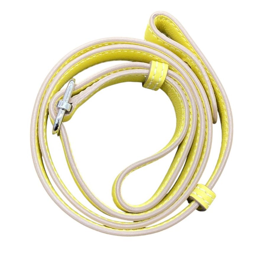 HERMES 愛馬仕 In-the-Loop belt bag 豬鼻腰包 H080211CK 檸檬黃 小牛皮 銀釦-13