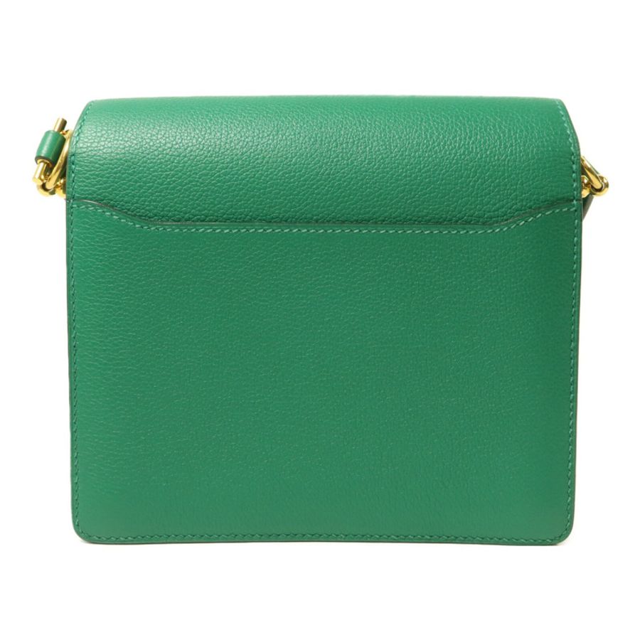HERMES Evercolor皮革Roulis Mini肩背袋Vert Vertigo-1