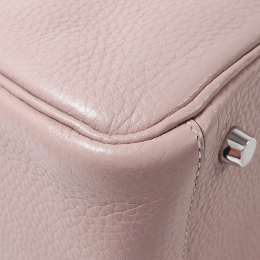 HERMES Clemence皮革Lindy 26手挽肩背兩用袋Glycine-12