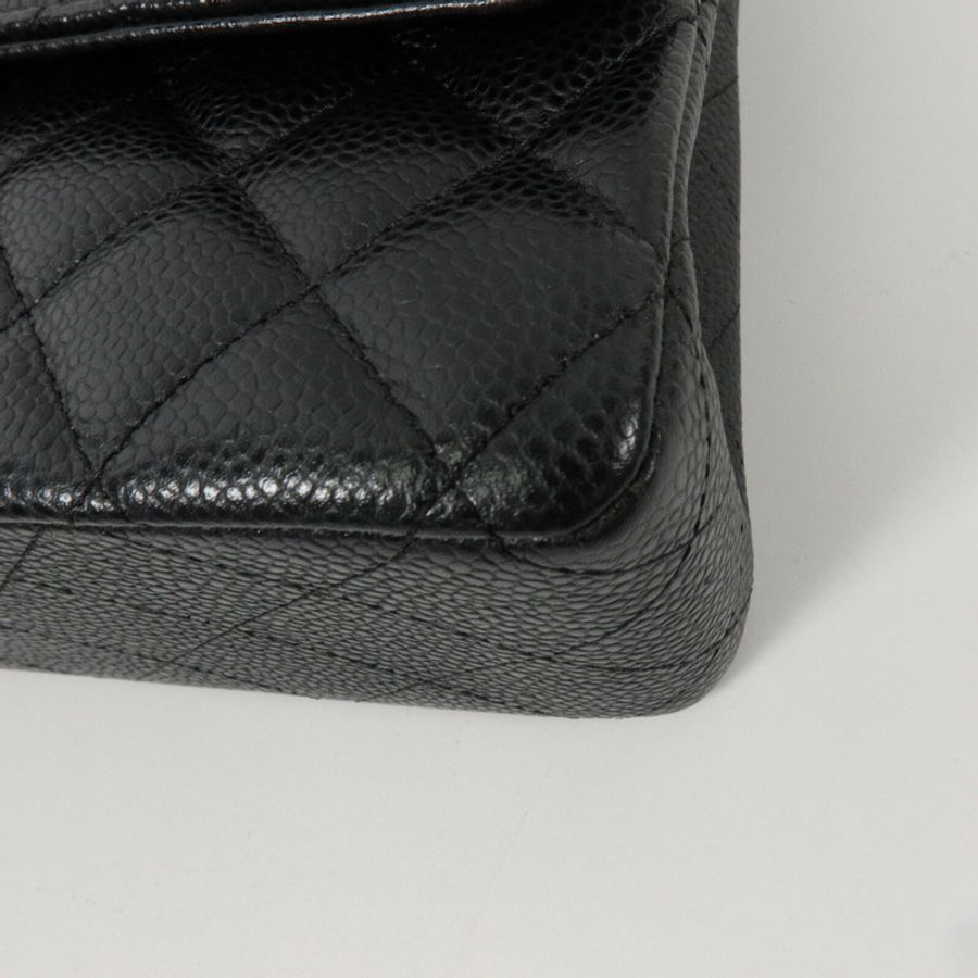 CHANEL 牛皮皮革Classic 25鏈帶肩背袋-13