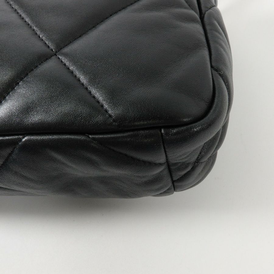 CHANEL 羊皮皮革C19 Small手挽肩背兩用袋-12