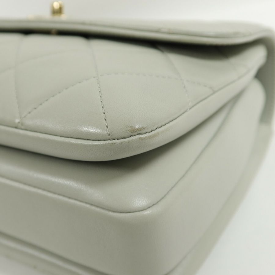CHANEL 羊皮皮革Trendy CC手挽肩背兩用袋-12