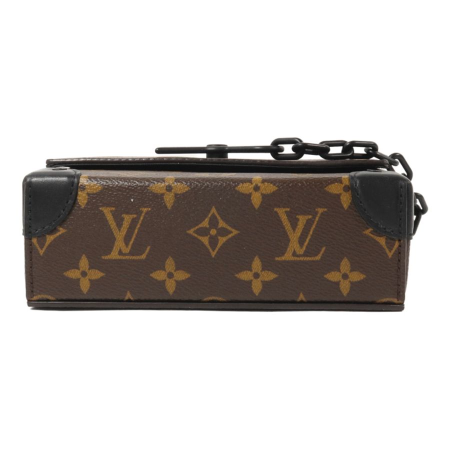 LOUIS VUITTON Monogram Macassar Steamer肩背袋-3
