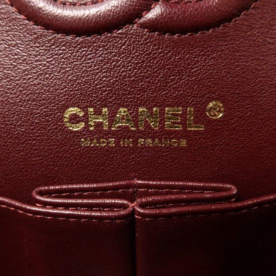 CHANEL 羊皮皮革Classic 23鏈帶肩背袋-6