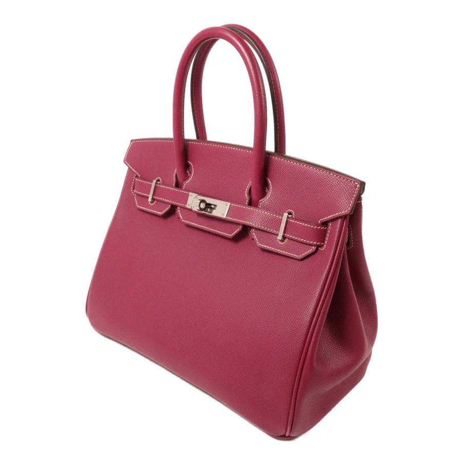 HERMES Epsom皮革Birkin 30手挽袋Tosca-2