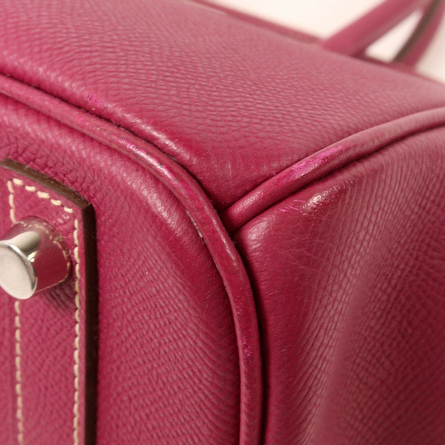 HERMES Epsom皮革Birkin 30手挽袋Tosca-11