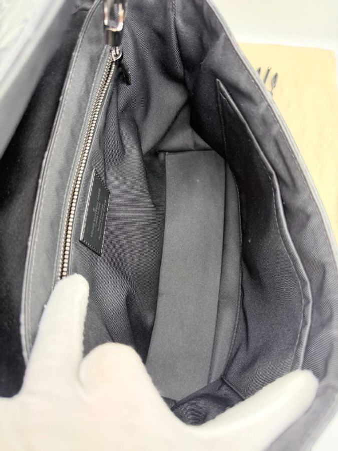路易威登LV Voyager 小號郵差包黑色老花-7
