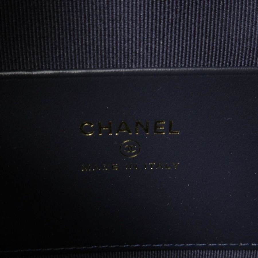 CHANEL 牛仔布Hobo Bag鏈帶手挽肩背兩用袋-6
