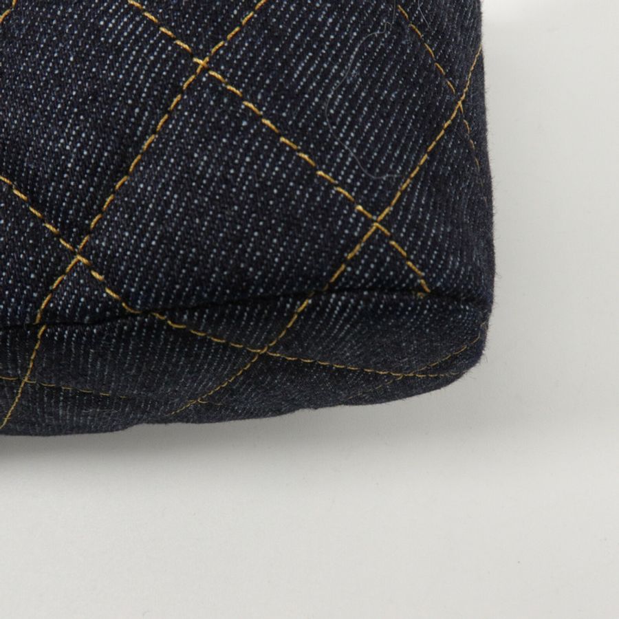 CHANEL 牛仔布Hobo Bag鏈帶手挽肩背兩用袋-13