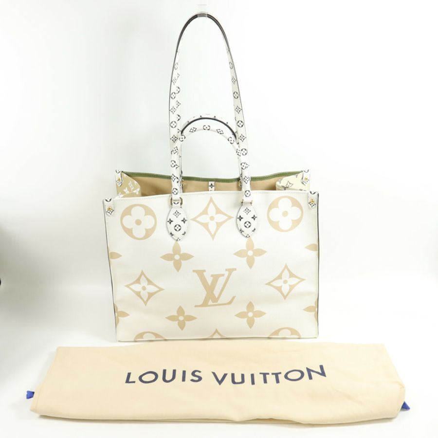 LOUIS VUITTON Jungle/Giant Monogra OnTheGo GM手挽肩背兩用袋-14