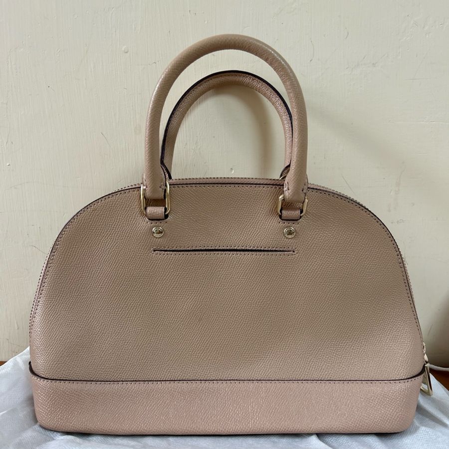 Coach salmon colour shoulder bag-6