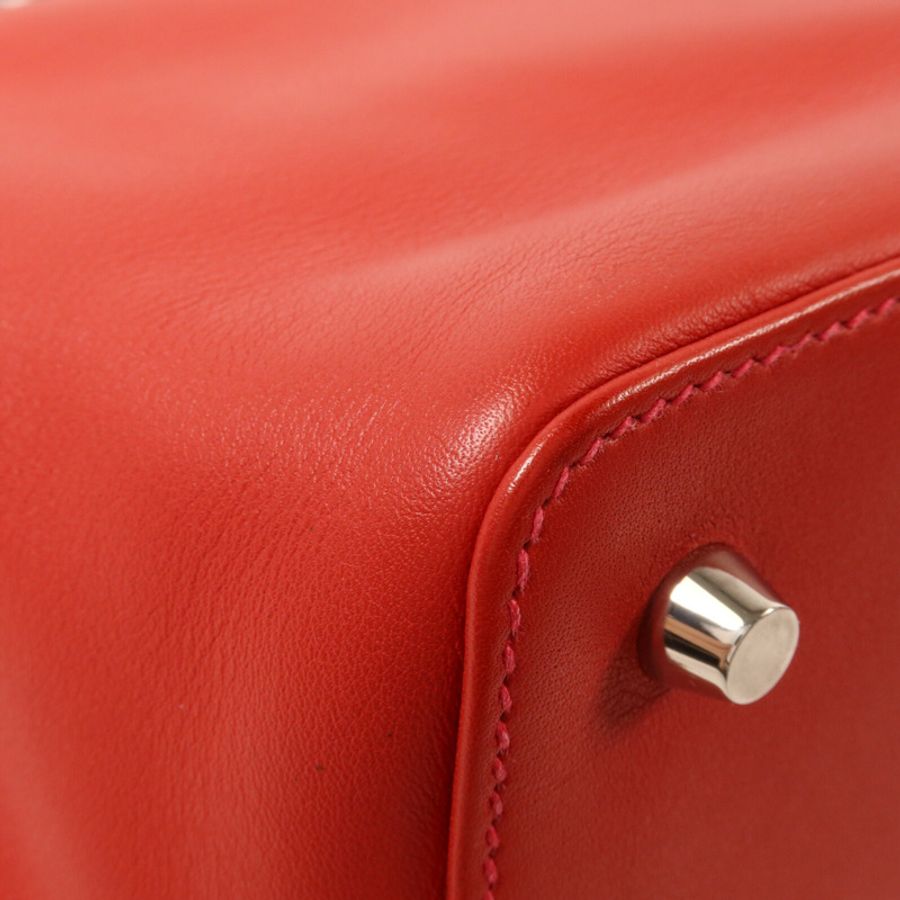HERMES Swift皮革Tool Box 20手挽肩背兩用袋Vermillon-12