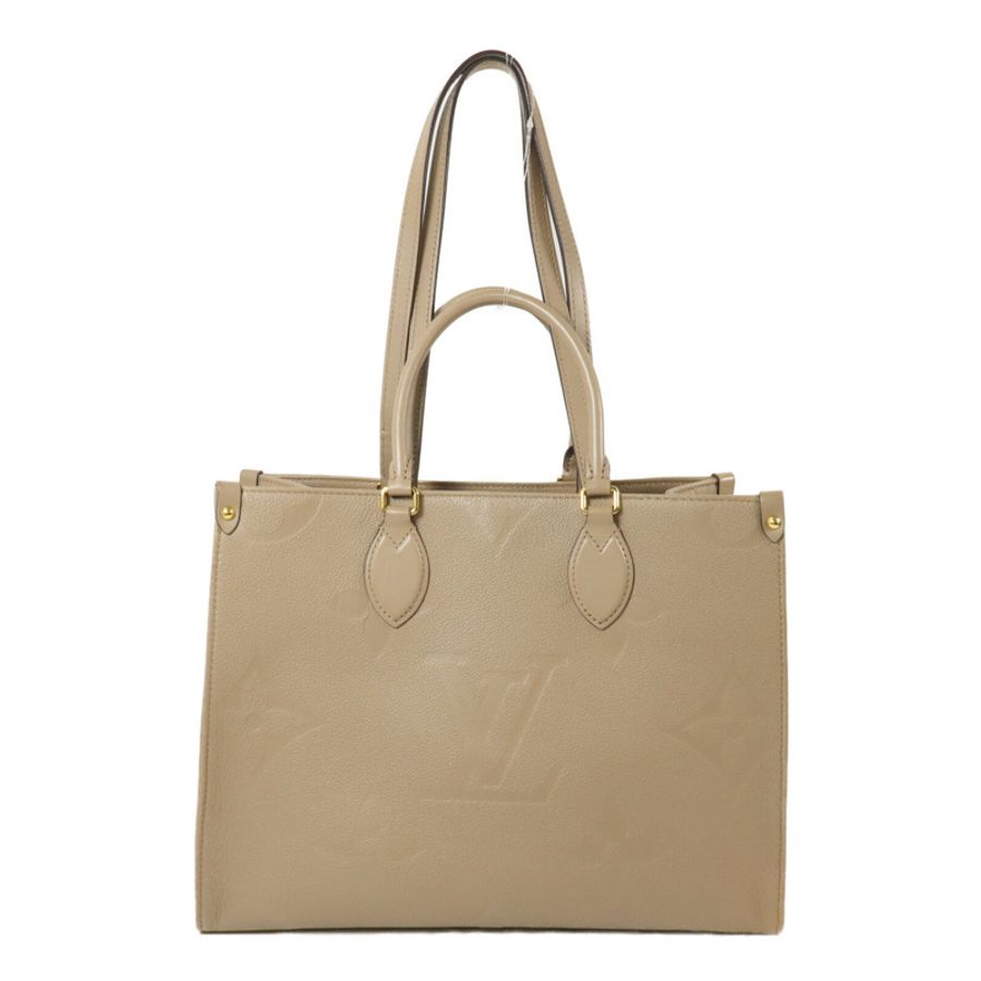 LOUIS VUITTON Monogram Empreinte On The Go MM手挽肩背兩用袋-1