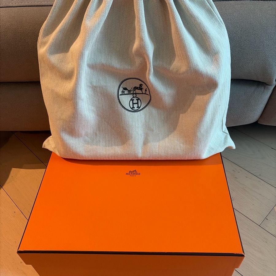 95%新 愛馬仕Hermes Herbag 31 bag棕色-13