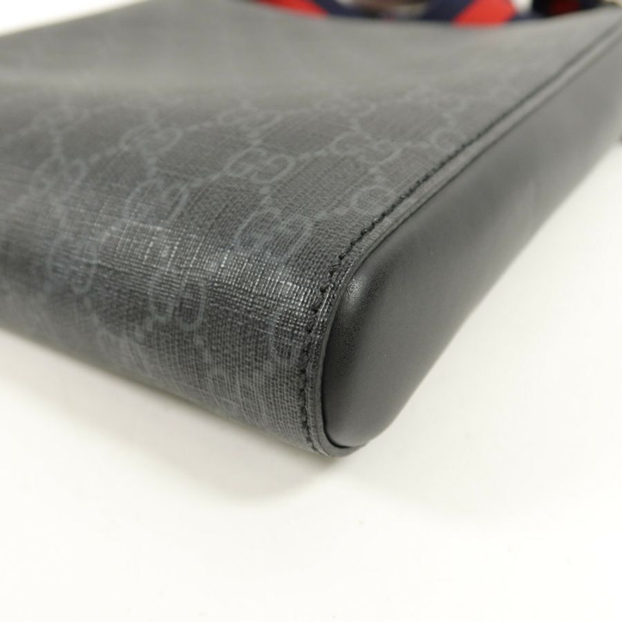 GUCCI 塗層帆布Small Messenger Bag肩背袋-13