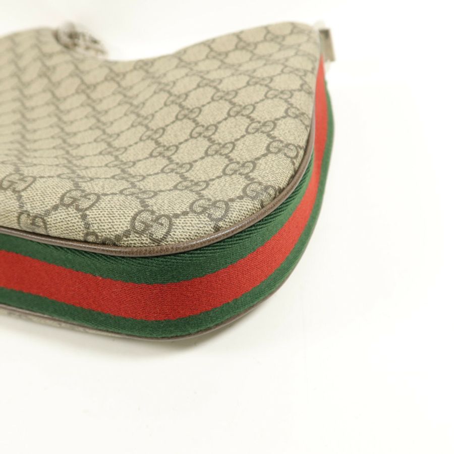 GUCCI 塗層帆布Attache肩背袋-12
