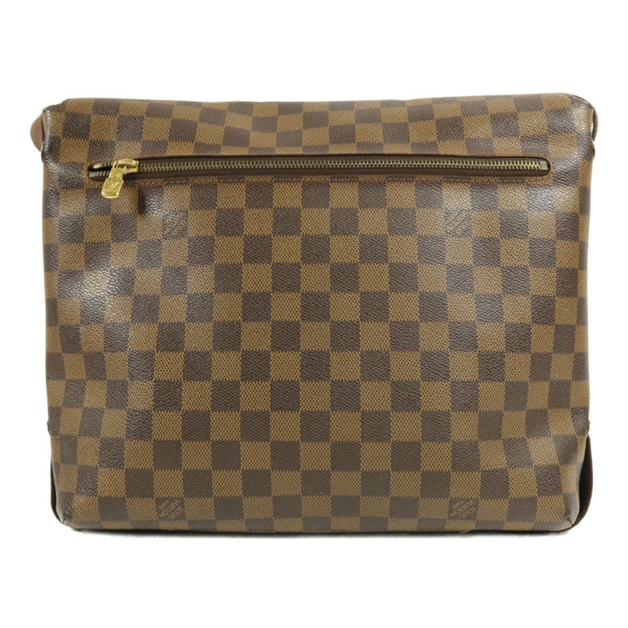 LOUIS VUITTON Damier Ebene Brooklyn MM肩背袋-1