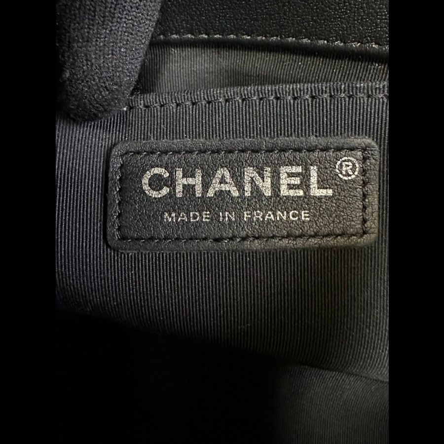 chanel 限量羊毛馬賽克 Le Boy 25-18
